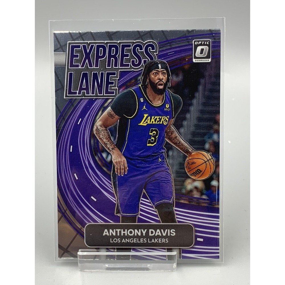 Anthony Davis 2022-23 Panini Donruss Optic Express Lane #22 Lakers